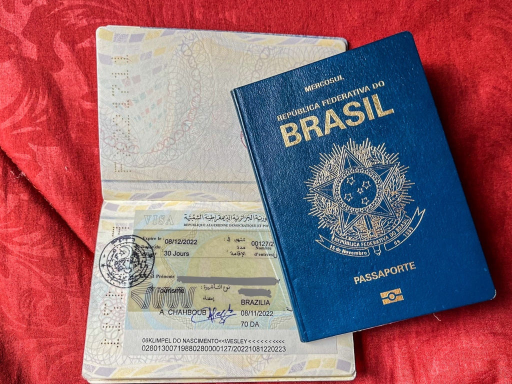 Como o brasileiro pode obter o visto para Argélia