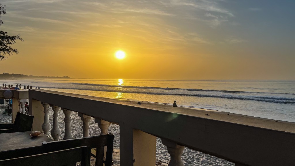 Gâmbia tem belas praias para&nbsp;descanso