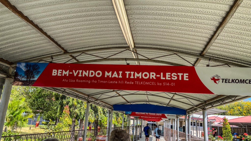 Timor-Leste foi nossa entrada no Sudeste Asiático; há visto na chegada para&nbsp;brasileiro