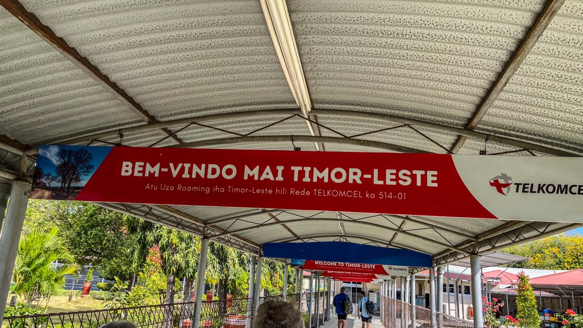 Timor-Leste foi nossa entrada no Sudeste Asiático; há visto na chegada para&nbsp;brasileiro