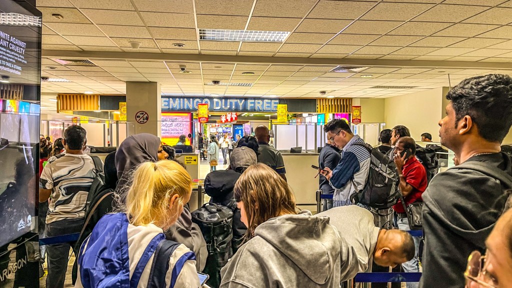 Entrada por ar no Sri Lanka, com ETA, foi rápida e&nbsp;simplificada