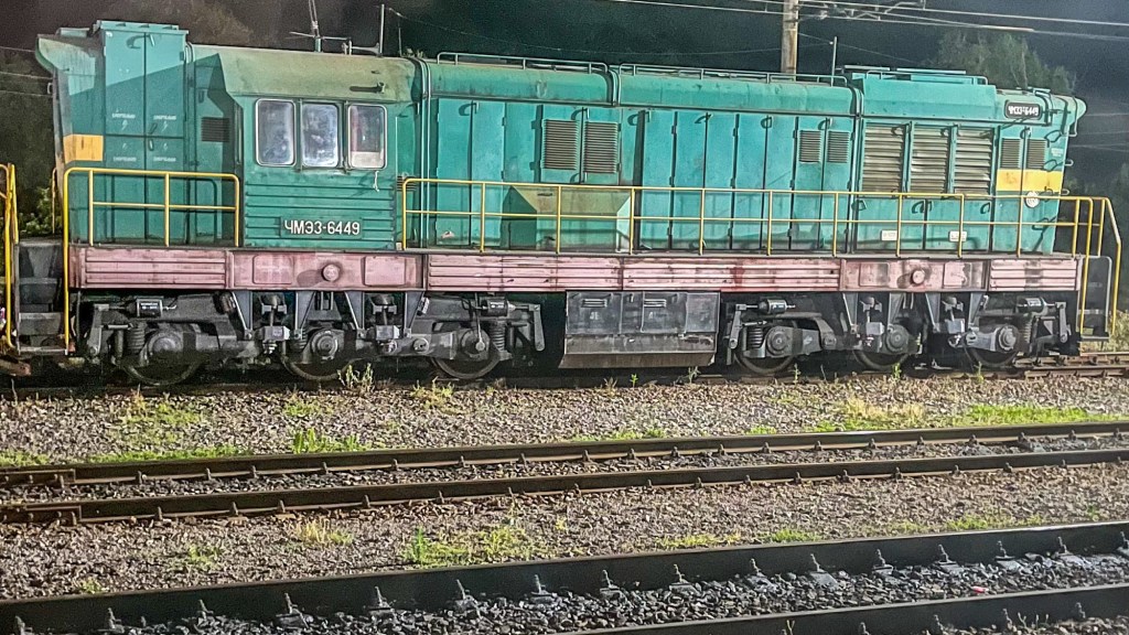 No trem entre Geórgia e Armênia, oficiais olharam nossos carimbos do&nbsp;Azerbaijão